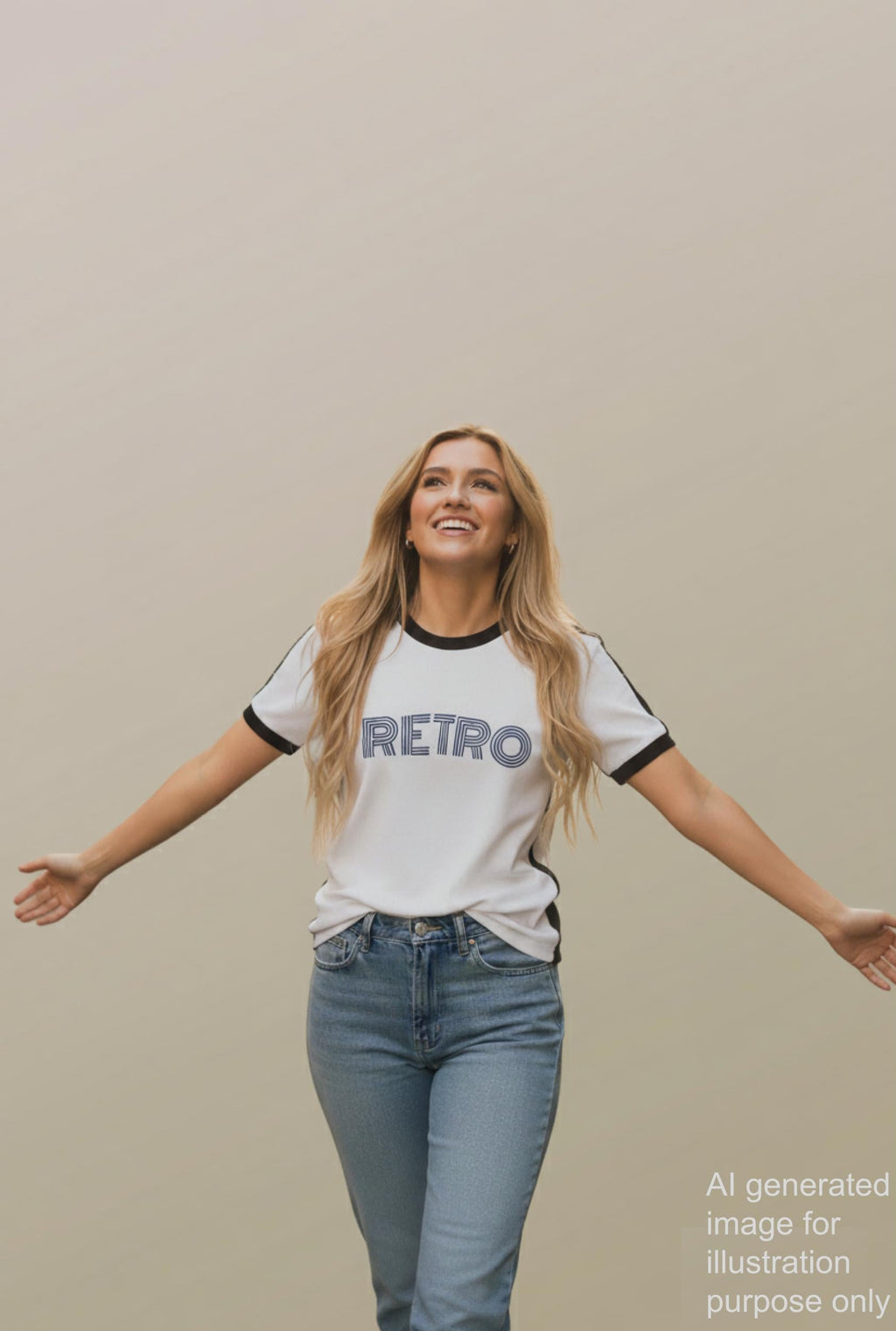 Unisex White Cotton T Shirt with print